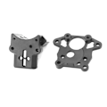 Miniatyrbild 1 av 5: För Voron 0.1 Metall Slide Rail Mount Motor Backplate För Att Förhindra Hotend Tilting