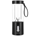 Miniatyrbillede 2 af 4: Hvid Bærbar Blender til Smoothies og Shakes, 530ML Mini Blender med Type-C Genopladelig og 6 B