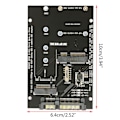 Miniatyrbilde 4 av 5: For M.2 Ngff B-key & Msata Ssd Til 2.5inch Sata 3.0 Adapter Converter