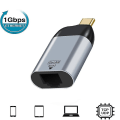 Pikkukuva 4 / 5: USB-C-Ethernet-sovitin USB-C-RJ45-verkkomuunnin
