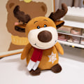 Pikkukuva 1 / 10: Joulupukki-sarjan pehmolelut Joulukoristelahjat Joulukuusi Piparkakkumies Uudet Nuket christmas deer 40cm/0.24kg