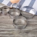 Miniatyrbillede 5 af 5: 3 x 5 stk./sæt Multifunktionelle Runde Kageforme i Rustfrit Stål - Kageudskærere Køkkentilbehør