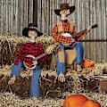 Pikkukuva 3 / 5: Animoidut liikkuvat äänellä aktivoituvat musikaaliset monikieliset bändi-luurangot duo Halloween syksy sisätilojen hehkuvat luurangot luuranko koriste yellow