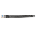 Pikkukuva 3 / 5: 20V PD nopea lataus USB3.1 Gen2 Type C joustava datakaapeli matkapuhelimille ja tableteille - Type C naaras - USB uros kaapeli