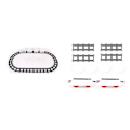 Pikkukuva 1 / 4: 2set Sushi Train Rotary Sushi Toy Track Conveyor Belt Rotating Table Kid Food Train Set A & B