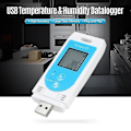 Miniatyrbillede 4 af 5: Tempu 03 Usb Temperatur- og Fugtigheds Datalogger Genanvendelig Rh Temp Datalogger Recorder Humiture Recordi