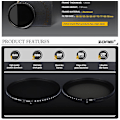 Miniatyrbillede 3 af 5: Zomei 52/55/58/62/67/72/77/82mm Justerbar Neutral Density Fader Filter Nd2-400