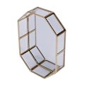 Miniatyrbillede 5 af 5: Nordisk stil glas kobber geometri opbevaringskurve boks enkelhed stil hjem arrangør til smykker