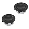 Miniatyrbillede 2 af 5: 2 stk. 1 tommer mini højttaler 4 ohm 3w 28mm fuldtone lyd sidehøjttaler Bluetooth højttalere