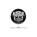Pikkukuva 3 / 5: 4 kpl 56+60 mm Cool Autobots -logolla varustetut Transformers-merkit, auton vanteen keskihatut, tarrat, vanteen peite, auton tyylivarusteet 56mm black