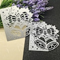 Miniatyrbilde 2 av 4: Juleklokke Kunst Metallskjærende Stanser Stencil Diy Scrapbooking Album Papirkort Mal Embossing Håndverk Dekorasjon