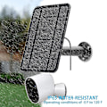 Miniatyrbilde 3 av 5: Solcellepanel for Arlo Ultra/ultra 2/pro 3/pro 4/pro 3 Floodlight/go 2 4w