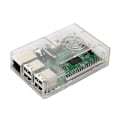 Miniatyrbilde 2 av 5: ABS plast for gjennomsiktig boks, rød, for lukket deksel for Raspberry Pi 2 / 3