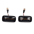 Miniatyrbilde 3 av 5: 2 stk dynamiske sidemarkør repeater blinklys lampe til Nissan Maxima Almera til Pulsar N15 Cefiro A32 1995-2000