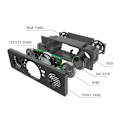 Pikkukuva 2 / 5: Auton MP3-soitin Bluetooth-yhteensopiva FM-lähetin Tukee Tf/usb/aux