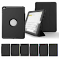 Miniatyrbilde 1 av 2: Tri-fold magnetisk smart støtsikkert heavy duty stativdeksel for Ipad Mini 234