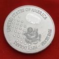 Miniatyrbillede 4 af 4: Forenede Staters Statue of Liberty Commemorative Coin Collection Coin Space Cr