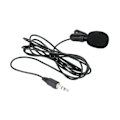 Miniatyrbild 1 av 5: 3,5 mm Lavalier-mikrofon Handsfree Mini Wired Collar Clip Mic För Youtube Videoinspelning, Videokonferens, Vloggning