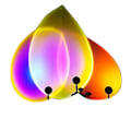Miniatyrbillede 2 af 5: Peach Light Projektion LED-lys, Internet Celebrity Atmosfære Lampe Baggrundslys