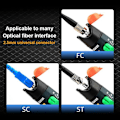 Miniatyrbillede 5 af 5: 30mW Fiberoptisk Testpen med Detektor 2 i 1 70 til +10dBm Visual Fault Locator