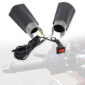 Miniatyrbilde 2 av 5: Universal 12V Andre Generasjons Motorsykkel Vinter Elektrisk Oppvarmet Styregrep_f