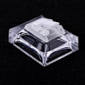 Miniatyrbild 1 av 5: Akryl transparent ring display showcase smycken dekoration stativ hållare