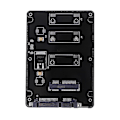 Pikkukuva 3 / 5: mSATA SSD - 2,5 tuuman SATA 22-pin muuntaja-sovitinkortti, paksuus 7 mm