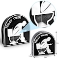 Miniatyrbilde 5 av 5: Toalett Timeglass, 5 minutters timeglass, Bad Timer, Morsomme trykk, Trendy Dekompresjonsdekorasjon,