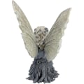 Miniatyrbillede 1 af 2: Havefigur til haven - Siddende fe, Siddende fehavefigur, Tudor And Turek Siddende fe-statue, Kunsthåndværk i harpiks til landskabsdekoration