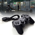 Miniatyrbild 3 av 5: Trådbunden USB 2.0-spelkontroll Gamepad Joypad Laptop PC-datortillbehör