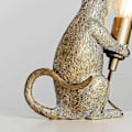 Miniatyrbillede 5 af 5: Moderne Bordlampe i Metallic Guld med Rotte Design - Dyrelampe til Stue, Spisestue og Soveværelse
