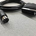 Pikkukuva 4 / 5: (2 kpl) 1,8 m / 6 jalkaa RGB Scart-kaapeli, AV-kaapeli ääni- ja videoyhteysliitäntä, MD1-pelikonsolille