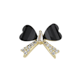 Miniatyrbillede 1 af 5: 5 stk. Neglekunst Kunsthåndværk Rhinestones Charms Negle Krystal Perler Manicure Negle Smykker Golden bow