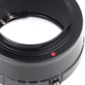 Pikkukuva 1 / 5: Objektiivin sovitin Nikon-objektiiville Sony E -kiinnitykseen NEX-kameraan A5100 A6000 A5000