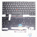 Miniatyrbillede 3 af 5: Nyt sort engelsk tastatur til bærbar computer til Thinkpad T490s T495s