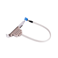 Miniatyrbilde 2 av 5: Datamaskinbrakett Hovedkort 9pin Til 2 Porter Usb 2.0 Hunn Bakpanelkontakt