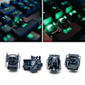 Miniatyrbilde 4 av 5: 4 stk. sorte optiske brytere for Razer Huntsman Elite Hot Swap-bryter