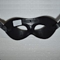 Miniatyrbillede 2 af 4: 2* Herremaske Sort Mat Klassisk Stil Venetiansk Maske, Maskerade, Burlesque Boldfest (sort One Size)