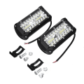 Miniatyrbilde 4 av 5: 2 stk arbeidslys LED 3 rader 7\" høy lysstyrke stripelys