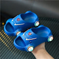 Miniatyrbild 2 av 5: 2023 Barn Glowing Tofflor Cartoon Bil Sommar Barn Led Sandaler Anti Slip Pojkar Flickor Lysande Tofflor Strandsandaler