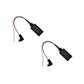 Miniatyrbillede 1 af 5: 2 stk. Bil Bluetooth Audio Modtager Til Pioneer Ip-bus 11pin Bluetooth Aux Modtager Adapter