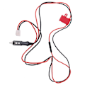 Miniatyrbilde 4 av 5: 12V DC strømledning for TM-241/261/281 for ICOM FT-8800R/8900R mobilradio J63