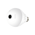 Miniatyrbillede 1 af 5: 960p Wifi Panoramisk Kamera Pære 360 Graders Fisheye Trådløs Hjemmesikkerhed Video Overvågning