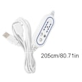 Miniatyrbilde 4 av 5: 4-trinns justerbar fjernkontroll for USB-vifte LED-lys Universal fjernkontroll 1 stk