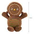 Miniatyrbilde 5 av 5: Juleplyssedoll Juletrær Gingerbread Man Dukke Pute Myk Sofa Pute Ornament Fluffy Stuffet Dyr Pute Leke Høytid Fest Glad d