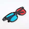 Miniatyrbillede 1 af 5: 3D Bril Sort Ramme Til Dimensional Anaglyphic Film DVD Fra TV Spil Video 3D Til
