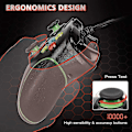Miniatyrbillede 5 af 5: Kablet controller One Dual Vibration Usb Wired Game Controller Gamepad