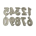 Miniatyrbild 1 av 5: Nummer Metallskärverktyg Stencil Diy Scrapbooking Prägling Papperskort Dekor