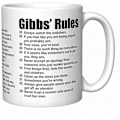 Pikkukuva 3 / 4: NCIS 2022 Gibbs' Rules -kahvimuki (jäähyväispainos)