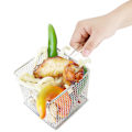 Miniatyrbild 4 av 5: Minifritöser i rostfritt stål - Sil för matpresentation för potatislagning